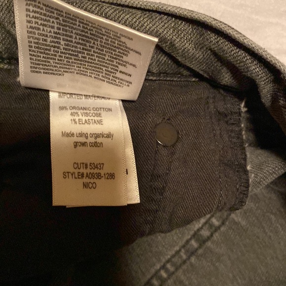 Agolde faded black/grey jeans, size 27 - Picture 9 of 9